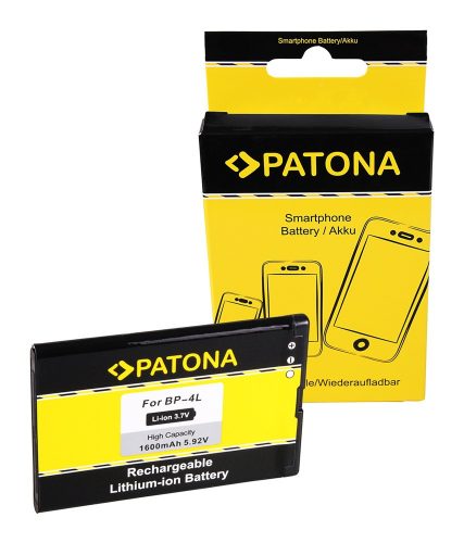 PATONA akkumulátor  Nokia BP-4L BP-4C 6650 E6-00 E52 E61i E63 E71 E72 E90 E71 E72 E90