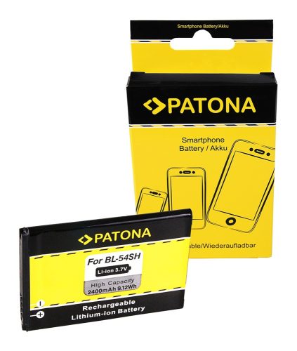  PATONA akkumulátor  LG Optimus LTE3 F260 F7 LG870 Net Dual P698 D405 BL-54SH LG Optimus LTE3 F260 F7 LG870 Net Dual P698 D405 BL-54SH