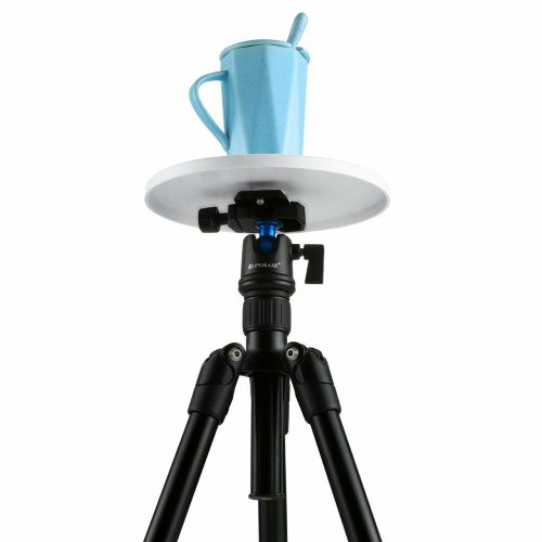 PULUZ 360° Elektromos Termékforgató Asztal - 1/4" Tripod csatlakozó + 2,4Ghz távirányító