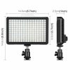 PULUZ 176 LED Fotó Video Lámpa - 12W 3300K-5600K