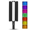 PULUZ-122 55cm RGB Mágneses LED lámpa - színes cső RGB Fényterelő videólámpa - 4600mAh