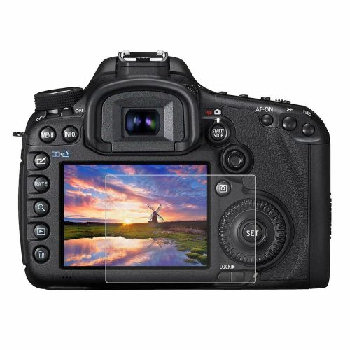 2.5D 9H Tempered Glass Canon EOS 5D Mark III / Mark IV, Sony HX7 / HX9 / HX100 / WX9 / HX30 / H