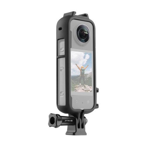 PULUZ Insta360 X3 ABS Védő-tok -Case & Vakupapucs-adapter