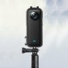 PULUZ Insta360 X3 ABS Védő-tok -Case & Vakupapucs-adapter