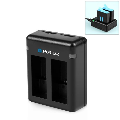 PULUZ GoPro Hero 9/ 10/ 11 USB Dual Töltő -GoPro Akkumulator Töltő