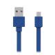 Allocacoc USB-kábel | microUSB Basic kábel - Kék