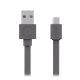 Allocacoc USB-kábel | microUSB Basic kábel - Szürke