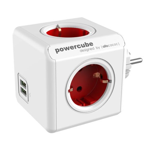 Allocacoc PowerCube Original USB Red