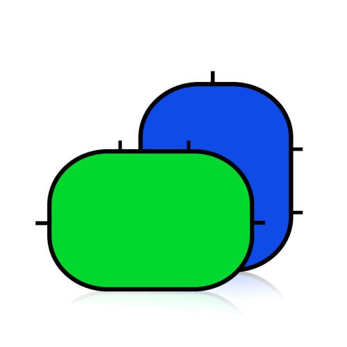 2in1 Chromakey Derítőlap -Kék & Zöld Fotós Derítő háttér