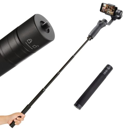 Teleszkópos Fotós Állvány / Monopod Hosszabbító-Rúd -1/4" Aluminium Extension Rod (19-73cm)