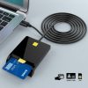 USB ID/ Személyi/ Bank/ Okoskártya/ CAC Kártyaolvasó és író -Credit Chip Sim IC ID IC Card