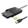 USB ID/ Személyi/ Bank/ Okoskártya/ CAC Kártyaolvasó és író -Credit Chip Sim IC ID IC Card