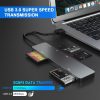 5in1 CFExpress/ MS/ SD4.0/ TF4.0/ Cfast Kártyaolvasó - USB-A 3.0 Memóriakártya Olvasó és Író