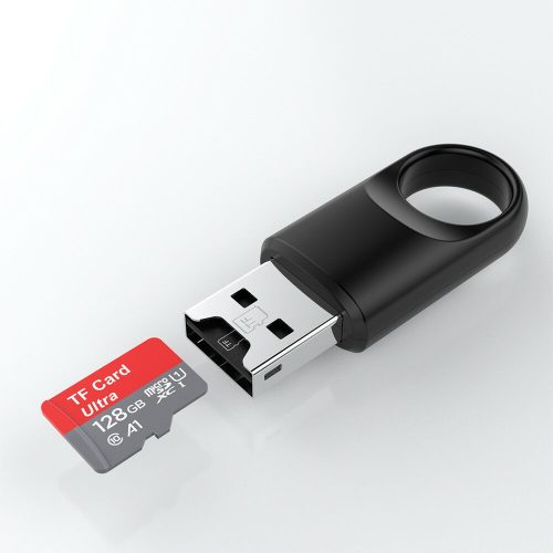 5 in 1 3xUSB 3.0 SD MicroSD HUB dokkoló adapter - USB 3.0, SD & MicroSD TF kártyaolvasó HUB