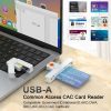 Smart-card USB ATM Bank/ Személyi/ CAC Kártyaolvasó és író -ID, CAC, OWA, DKO, JKO DCO Card Reader