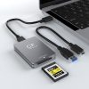 CFexpress Type B kártyaolvasó - USB-C (Type-C) Aluminium Memóriakártya-olvasó és író