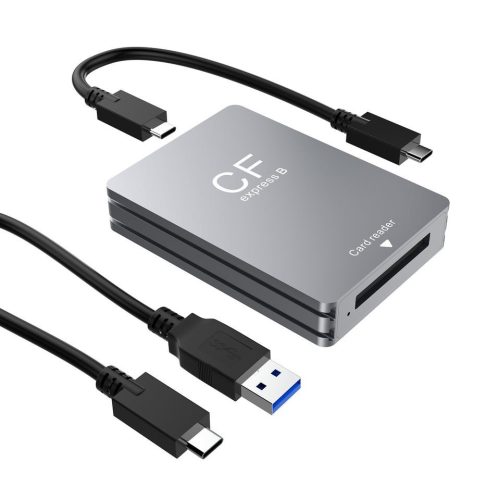 CFexpress Type B + SD 3.0 kártyaolvasó - USB-C (Type-C) Aluminium Memóriakártya-olvasó és író