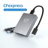 CFexpress Type A + SD 3.0 kártyaolvasó - USB-C (Type-C) Aluminium Memóriakártya-olvasó és író