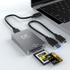 CFexpress Type B + SD kártyaolvasó - USB-C (Type-C) Aluminium Memóriakártya-olvasó és író