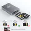 CFexpress Type B + SD kártyaolvasó - USB-C (Type-C) Aluminium Memóriakártya-olvasó és író