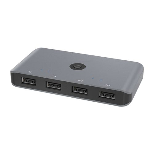 8in1 USB 3.0- 4+4x USB-A HUB Dokkoló Állomás