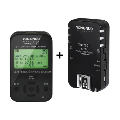 YONGNUO RF622C TTL 2.4GHz Canon Vaku Vezeték-nélküli Transmitter Kapcsoló