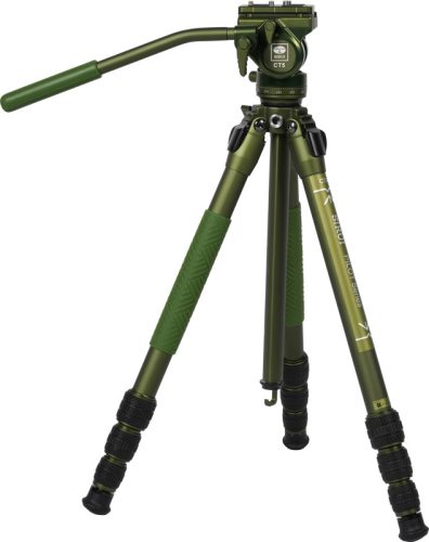 SIRUI Pilot Series Video Tripod Kit (állvány és videófej - zöld)