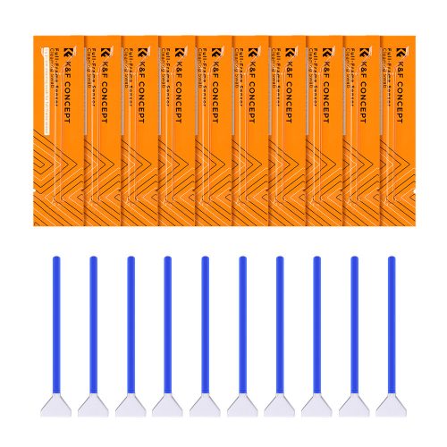 K&F Concept 2in1 Full-Frame Szenzor Tisztító - CMOS 24mm (10db) +20ml Tisztító-folyadék