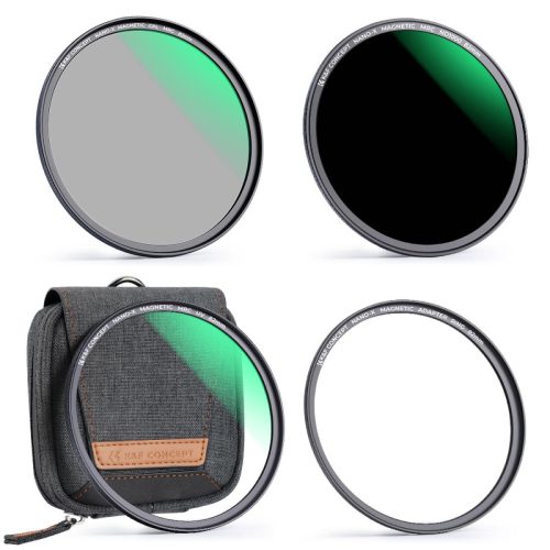 K&F Concept 49mm Mágneses 3-in-1 Filter Kit: MCUV +CPL +ND1000 szűrő  - Nano-X Objektív Fil