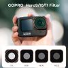 K&F Concept GoPro Hero 9/10/11 4in1 ND/CPL (ND8 ND16 ND32 CPL) ND-Polár-szűrő Filter (4db) - GoPro Szűrő Kit