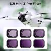 K&F Concept DJI Drone Mini3 Pro 6in1 ND (ND4 +ND8 +ND16 +ND32 +ND64 +ND1000 ) ND-szűrő Filter (6db) - Mini3 ND szűrő Kit