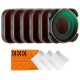 K&F Concept GoPro Hero 9/10/11 6in1 ND/CPL (CPL ND8 ND16 ND32 ND64 ND1000) ND-Polár-szűrő Filter (6db) - GoPro Szűrő Kit