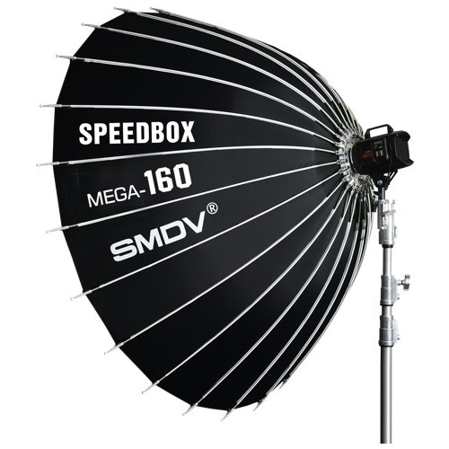 SMDV Speedbox Mega-160 Softbox 160cm széles, fehér Bowens tartó