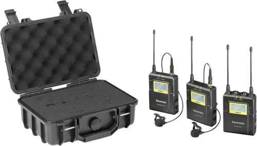 Saromonic UwMic9 készlet (TX9+TX9+RX9) és BW Hardcase (Type 1000)