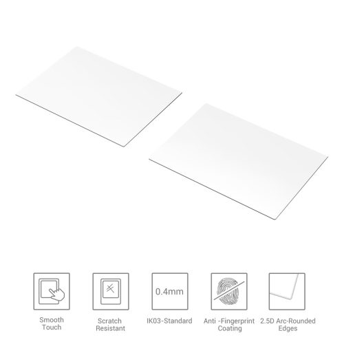 SmallRig Sony A7/A9/RX100 és ZV1 Tempered Glass Screen Protector, kijelzővédő üvegfólia (2db)