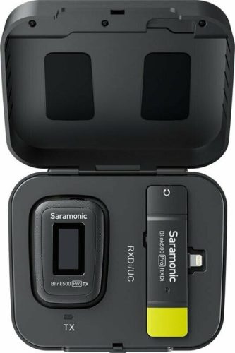 Saramonic Blink 500 Pro töltődoboz lightning csatlakozással (B3 + B4, csak a doboz)