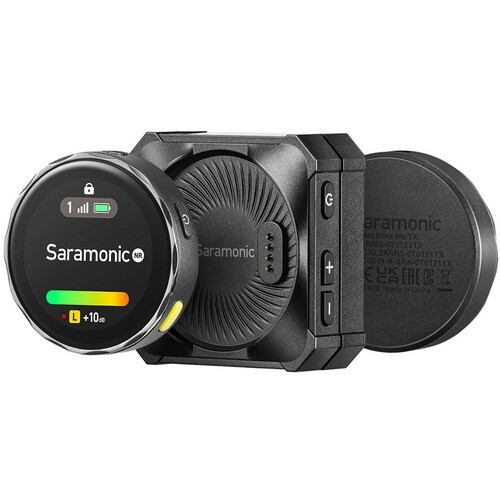 Saramonic BlinkME B2 2.4GHz Vezetéknélküli Mikrofon Kit Érintőkijelzővel| 2+1