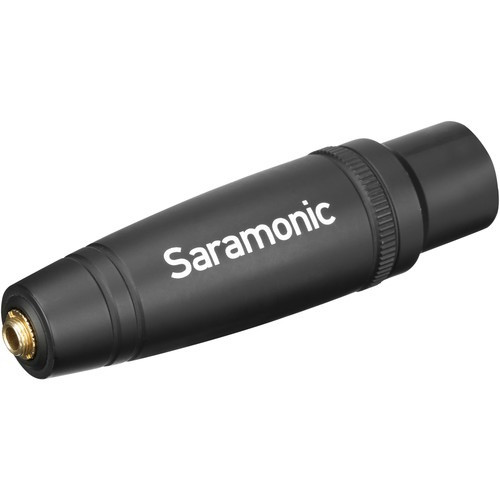 Saramonic C-XLR+ 3.5mm Jack (Female) –XLR Audio Átalakító-adapter & Pahnton Áramátalakító