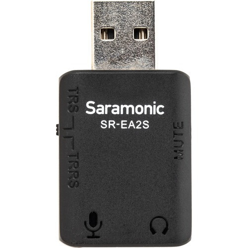 Saramonic USB-A - 3.5mm TRS/ TRRS Jack Audio & Mikrofon Átalakító-adapter