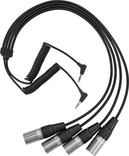 Saramonic 2 db 3.5mm TRS - 4 db XLR Kábel adapter