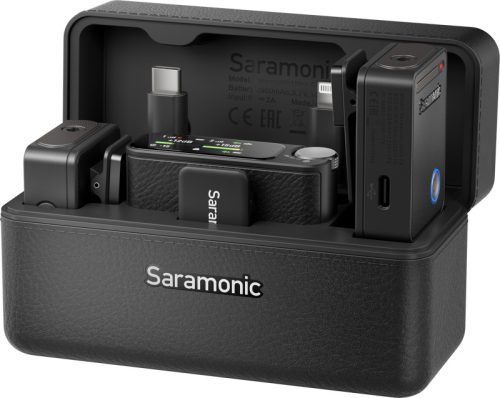 Saramonic Ultra Black - 2 csatornás vezeték nélküli mikrofonrendszer