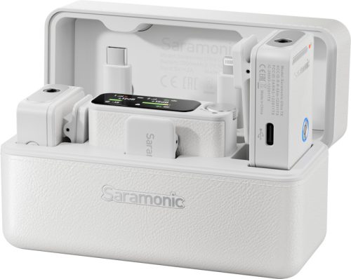 Saramonic Ultra White -  2 csatornás vezeték nélküli mikrofonrendszer 