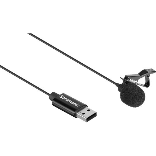 Saramonic ULM10 Lavalier Mikrofon - USB-s Csíptetős mikrofon (200cm)