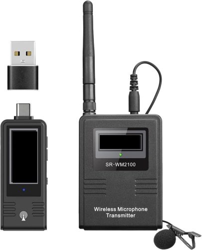 Saramonic WM2100 U1 2.4Ghz Dual Vezetéknélküli Mikrofon Kit| 1+1