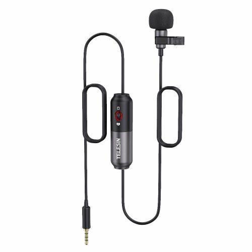 TELESIN Hi-Fi Hangminőségű Lavalier Clip-in Mikrofon - 6m (MIC-LAV02)