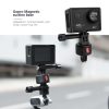 PULUZ 3in1 Akciókamera & GoPro Hero Mágneses Gyorskioldó adapter & QR Adapter & Mágneses J-Hook rögzítő bázis (3db)