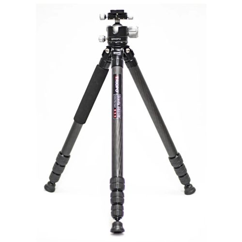 TRIOPO GS2808 Carbon Fiber Szénszálas Tripod +X40 Gömbfej (132cm Állvány)