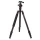 TRIOPO GT-2504X8 Carbon Fiber Szénszálas Tripod/ Monopod +B1 Gömbfej (168cm Állvány)