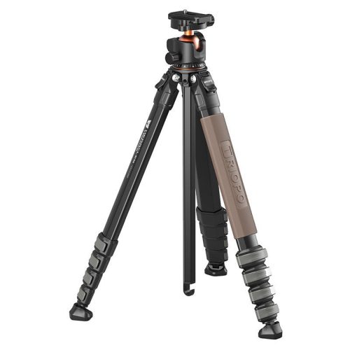 TRIOPO Heracles-405 Carbon Fiber Szénszálas Tripod +X2 Gömbfej (177cm Állvány)