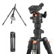 TRIOPO K268 Alumínium Tripod +K2 Gömbfej (160cm Állvány) - Fekete